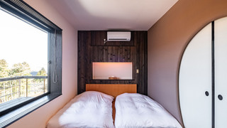 和洋室 ダブル 又は ツインルーム 35平米 (離れの露天風呂付き客室)「禁煙」