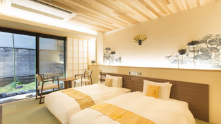 スーペリアツインルーム 庭付き