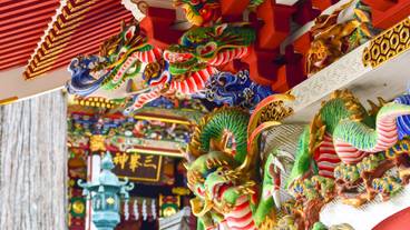 三峯神社 手水舎 / 11