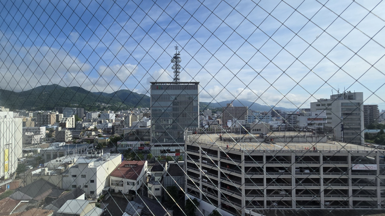 善光寺の方向の眺望です、善光寺は見えません