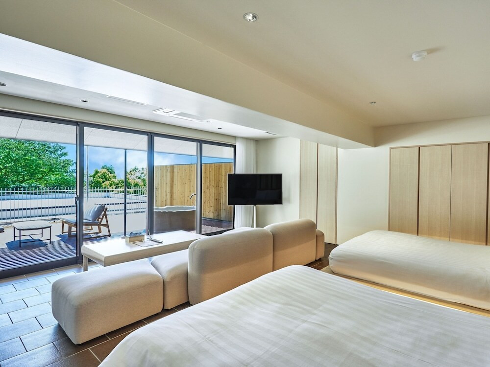 テラススイート　リビングエリア