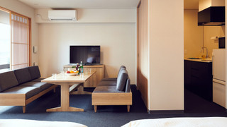 デラックス1ベットルームジャパニーズアパートメント