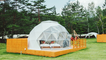 3244691 A soothing glamping experience while looking at Mt. Fuji