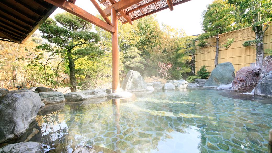 昨日とは違う大浴場で
朝風呂を満喫 / 1