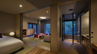 天然温泉展望風呂付[紅 バルコニー付] 58平米 禁煙