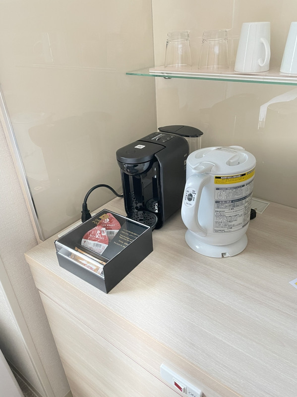 コーヒーマシンが嬉しい