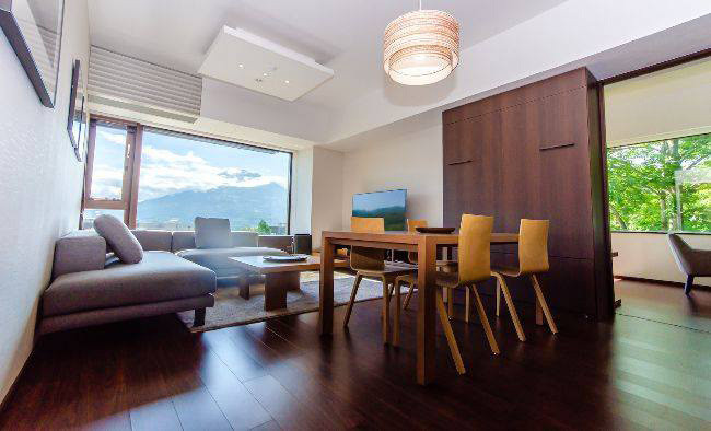 1ベッドルームDX リビング