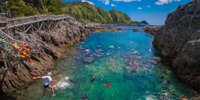 東京・調布から40分のビーチリゾート「神津島」でできること