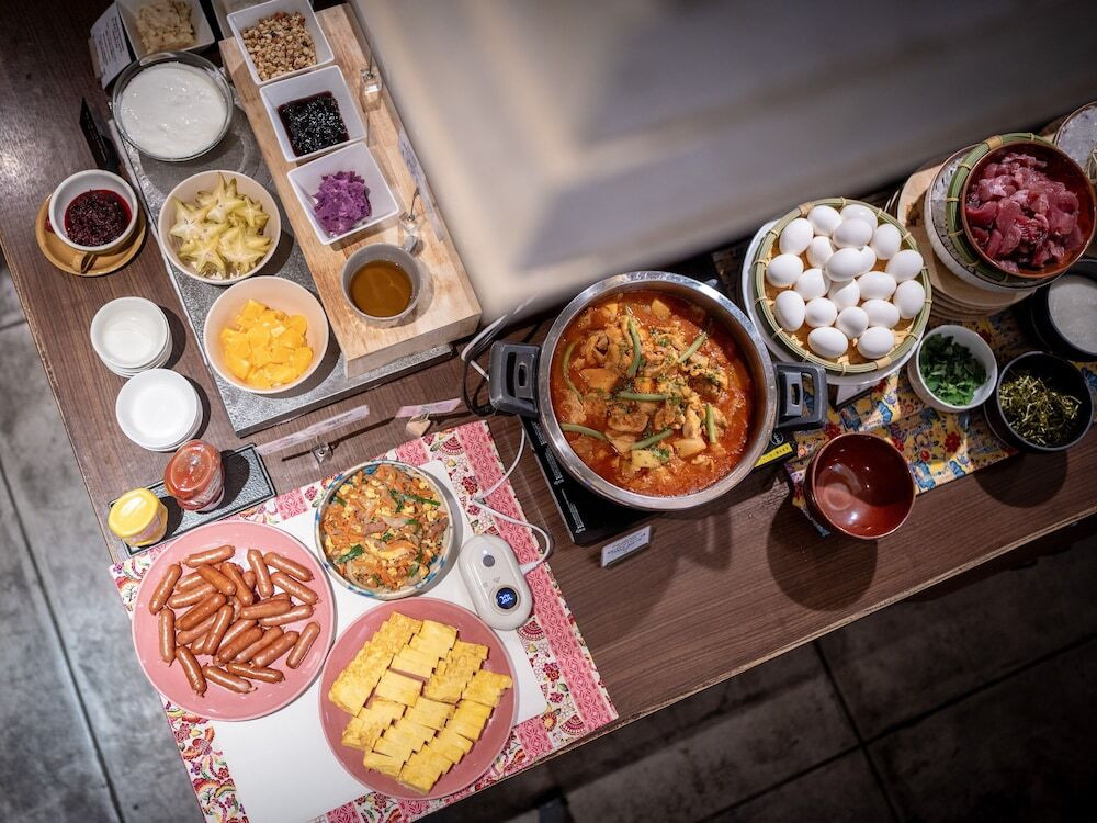 朝食ビュッフェ