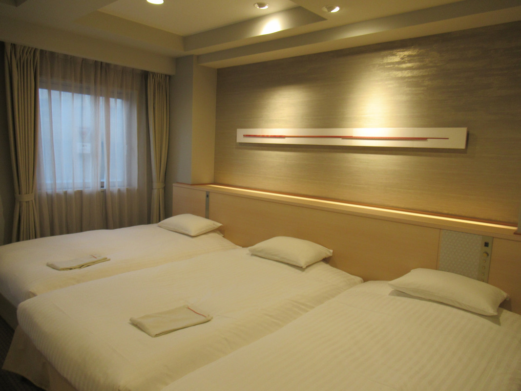 トリプルルームに宿泊