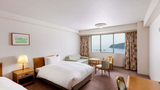 クラシック ルーム ベッド (複数台) オーシャンビュー