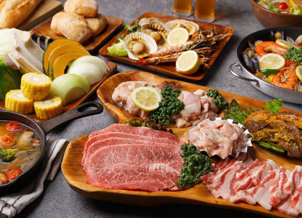 客室内のダイニングエリア