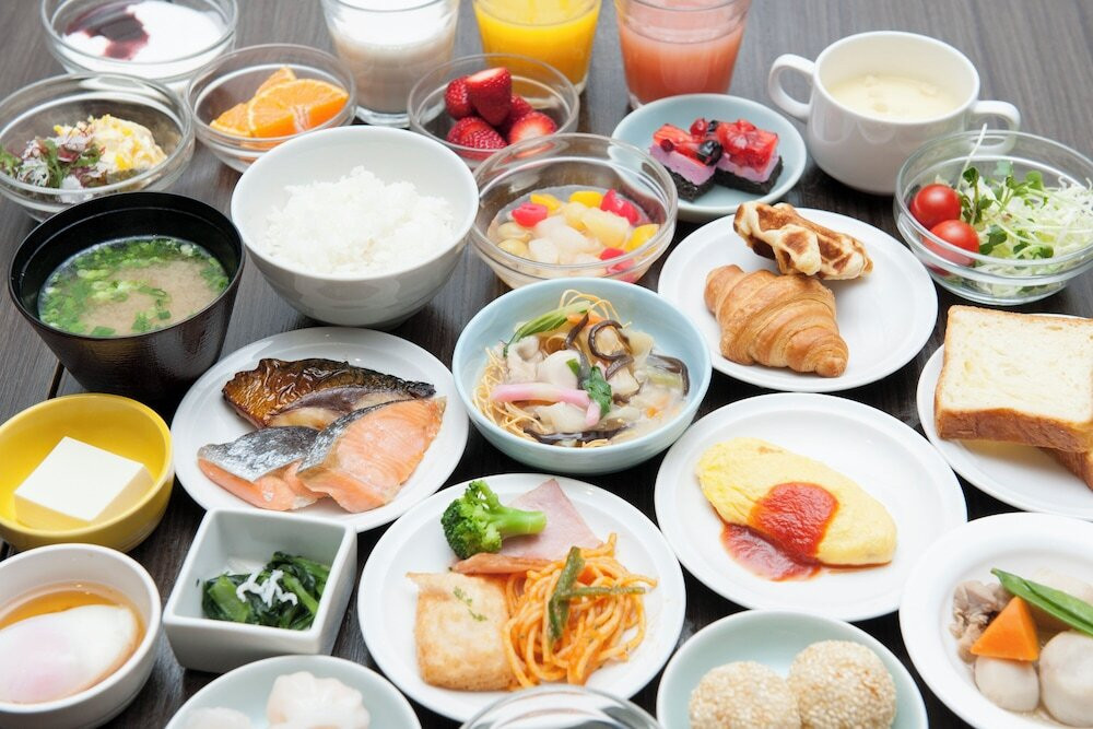 朝食ビュッフェ