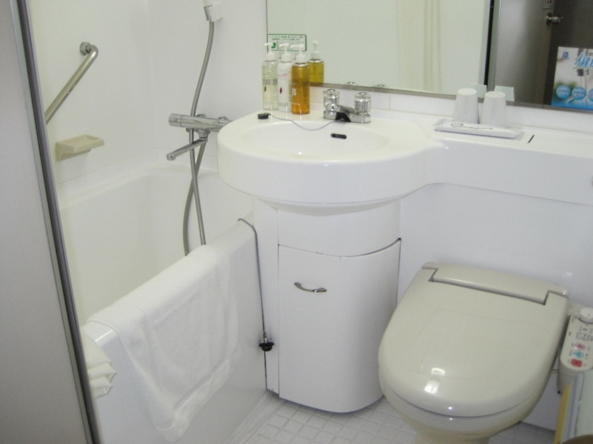 バスタブありで温水便座