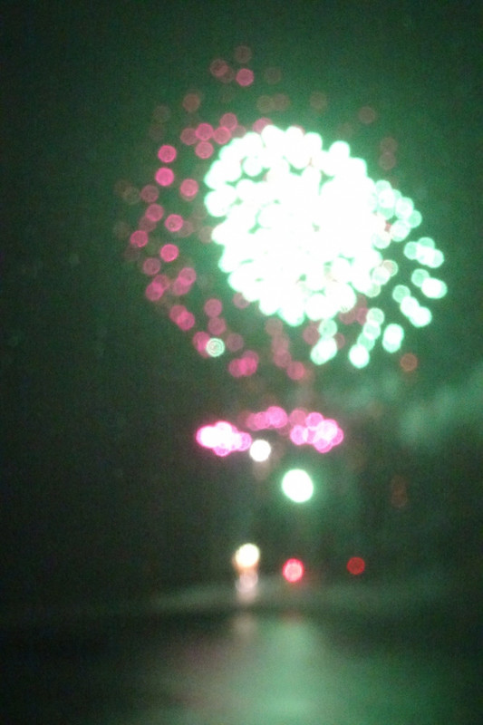 延期の花火大会