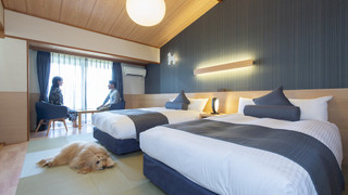 [最上階オーシャンビュー] 和モダンツイン