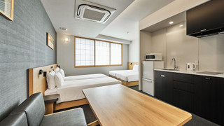 アパートメント (4 Single-Beds)