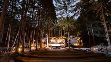 夜の敷地内の雰囲気 / 6