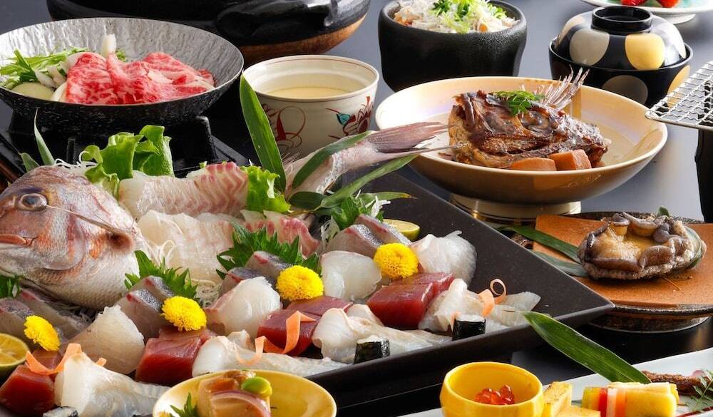 会席料理の例2 / 2