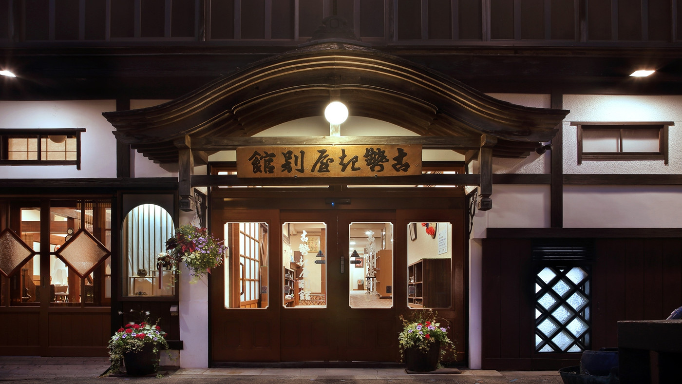 銀山温泉の夜景