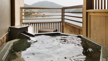 客室露天風呂一例② / 5