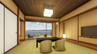 シャワーブース付和室8畳