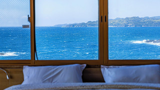 本館401オーシャンビュー和洋室ツインベッド、次の間付 禁煙