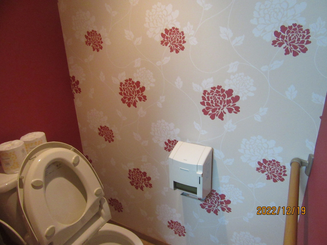 トイレもきれいです