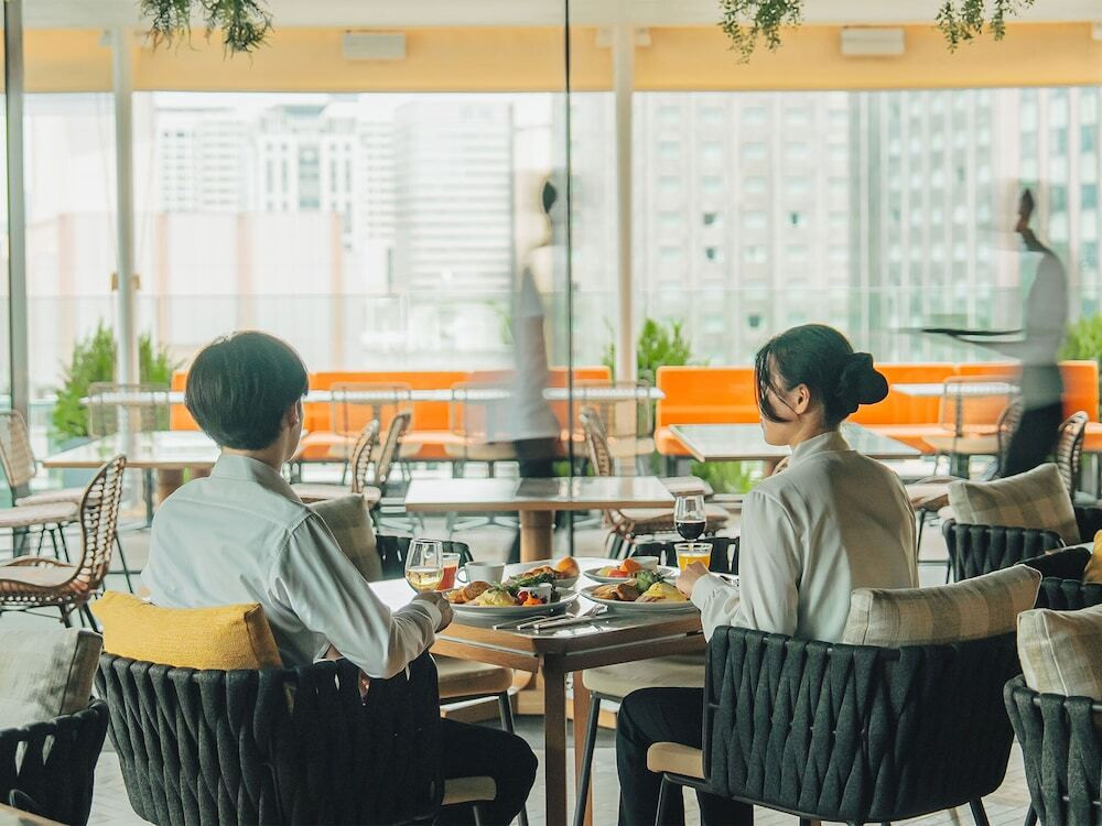 朝食ビュッフェ