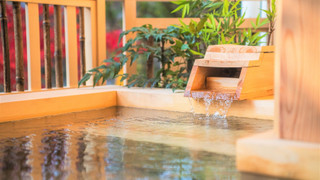 登竜館 露天風呂付き客室 キングサイズベッドルーム（禁煙室） [ダブルルーム] [禁煙]