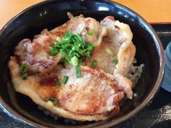 「レストラン風人」 料理 29308099 アップ 名物丼 窪川米豚丼 950円