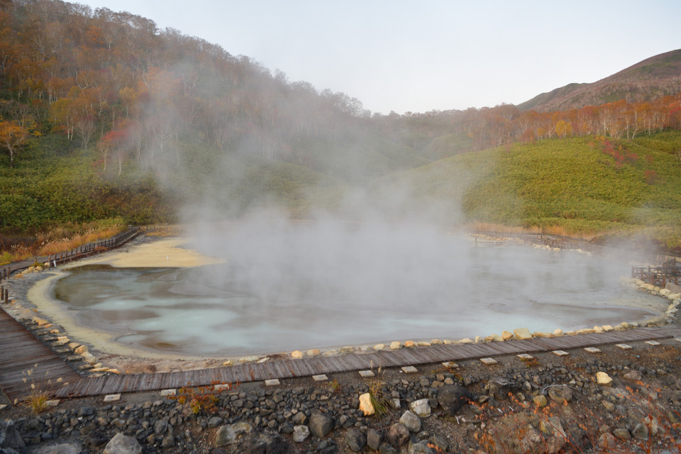 ニセコ湯本温泉大湯沼