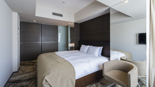 プレミア ダブルルーム キングベッド 1 台 喫煙可