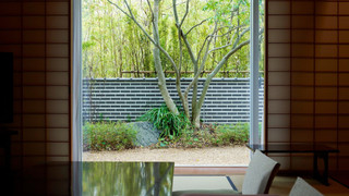 ジャパニーズ ガーデンスイート 禁煙 (2F) シングルベッド2台+布団2組