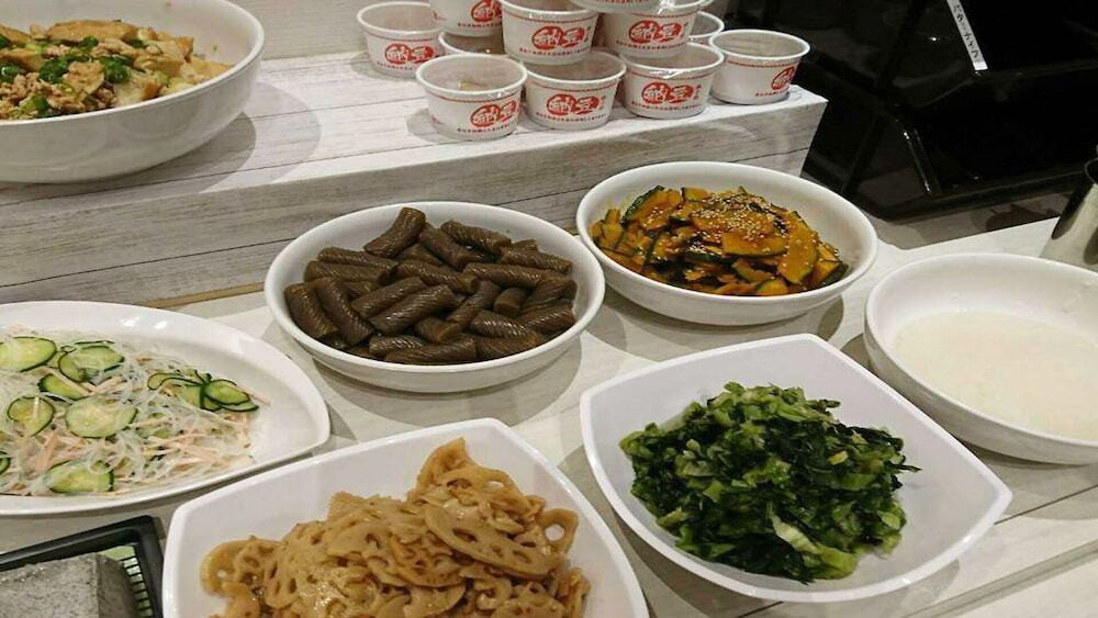 朝食ビュッフェ