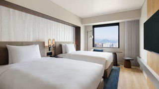 デラックス ルーム シングルベッド 2 台