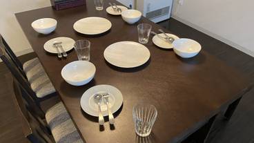 客室内のダイニングエリア / 27