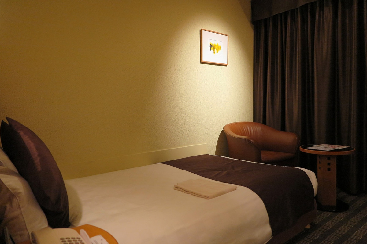 さて、客室のマットレスは「エアヴィーヴ」