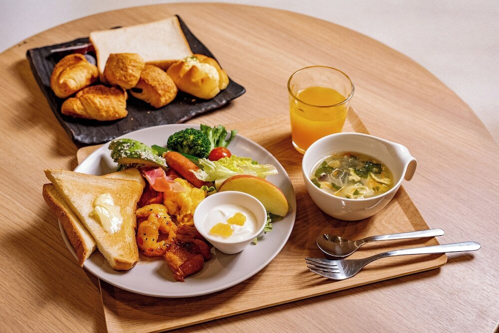 朝食ビュッフェ