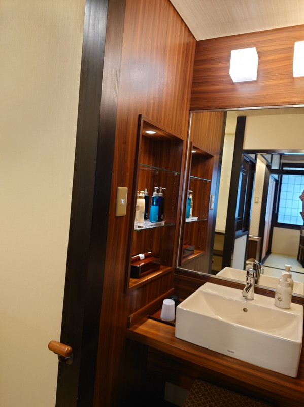 洗面スペースも広いです