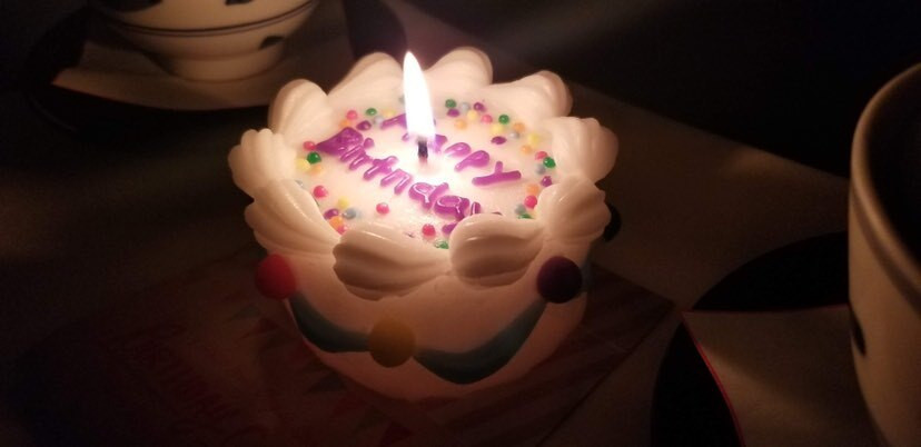 サプライズケーキのサービスも嬉しかったです♪