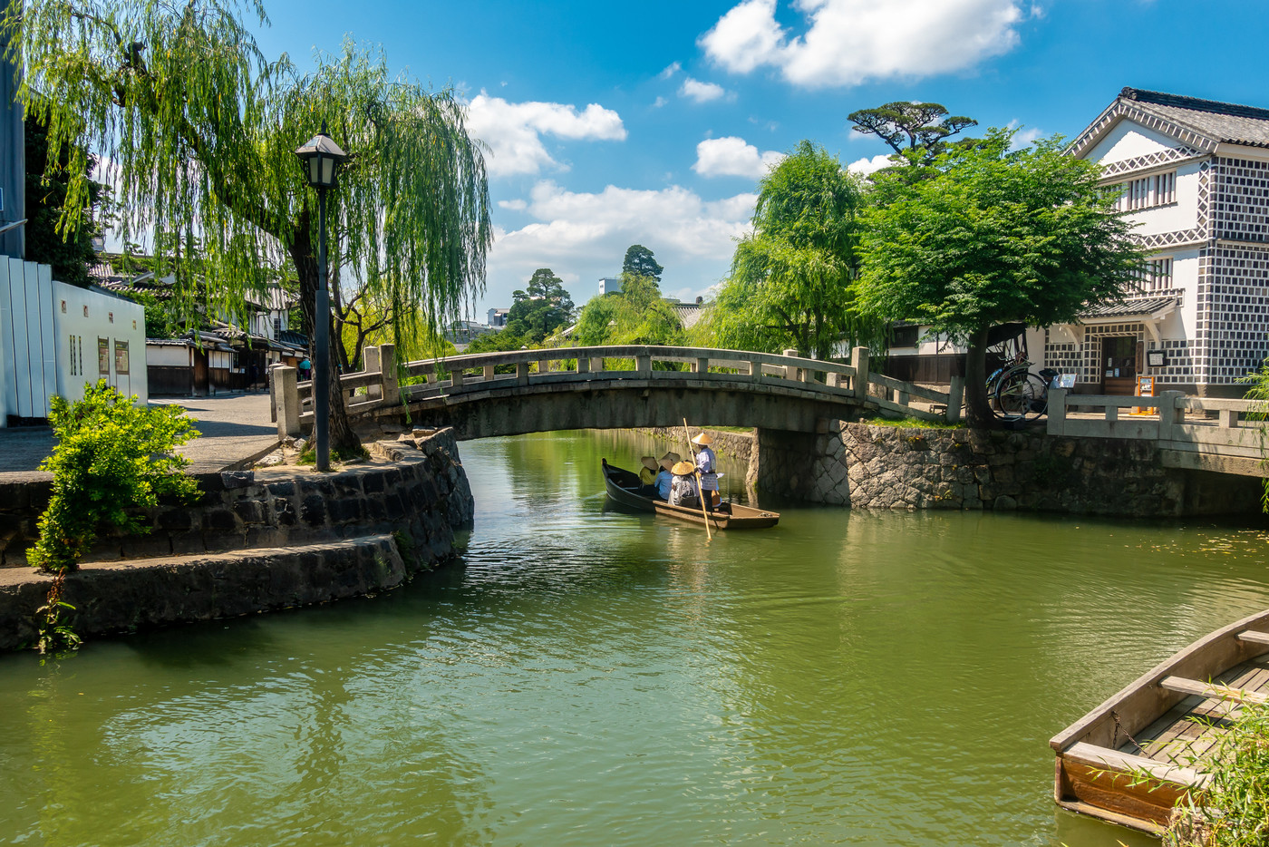 倉敷美観地区 川舟流し