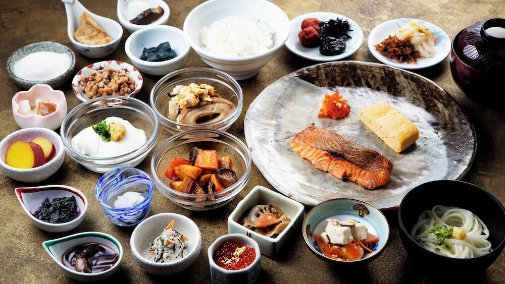 朝食ビュッフェ