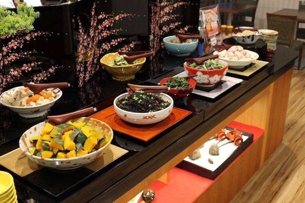 朝食ビュッフェ