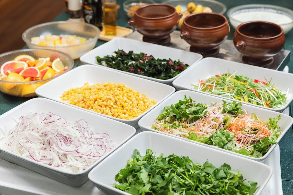 朝食ビュッフェ