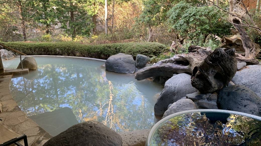 大浴場で
2種類の名湯を堪能 / 5