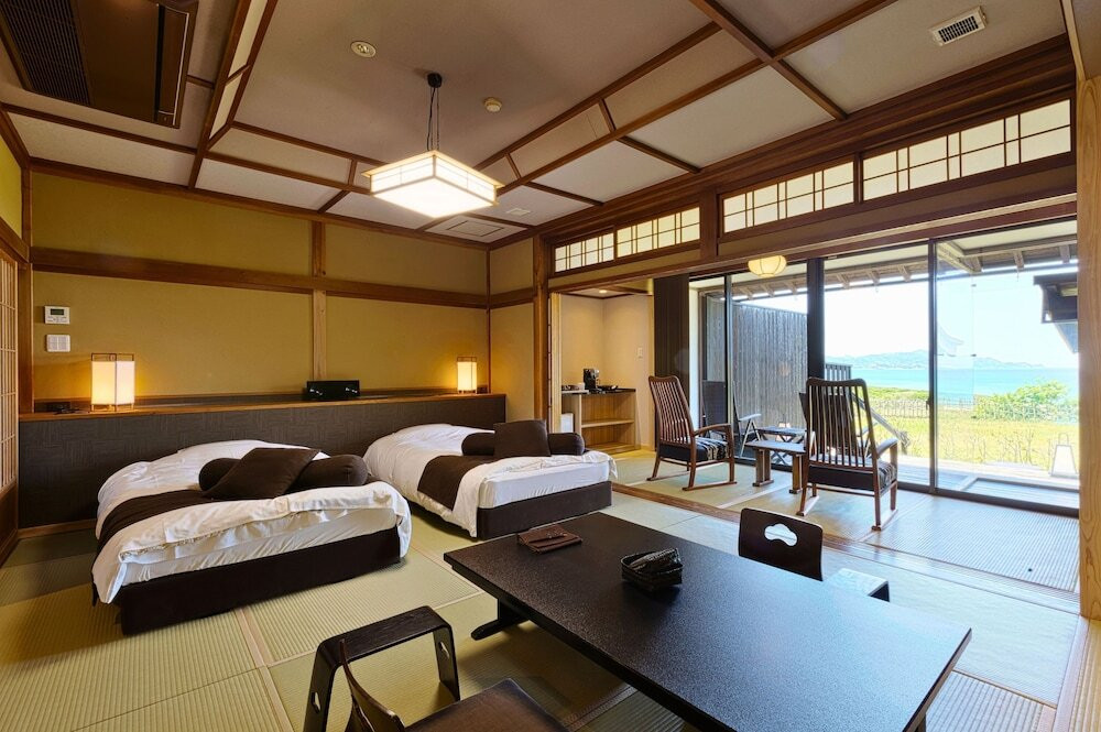 温泉露天風呂付客室②