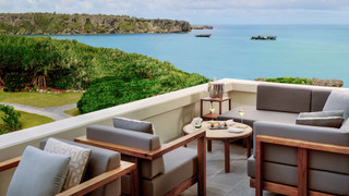 クラシック ルーム シングルベッド 2 台 クラブラウンジ利用可 ビーチビュー (Top Floor)