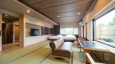 温泉風呂付き和洋室 / 1