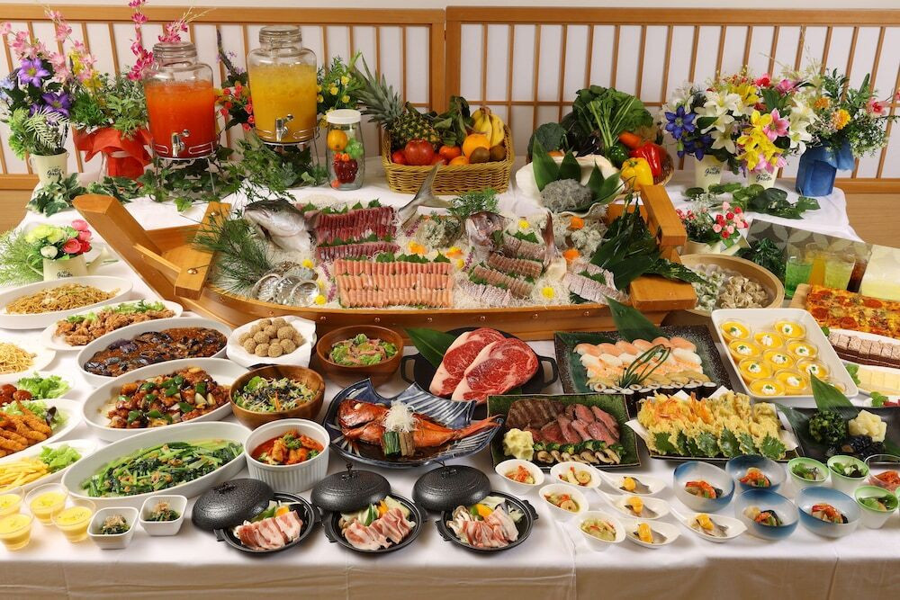 伊豆の郷土料理も並ぶご当地バイキング4259307